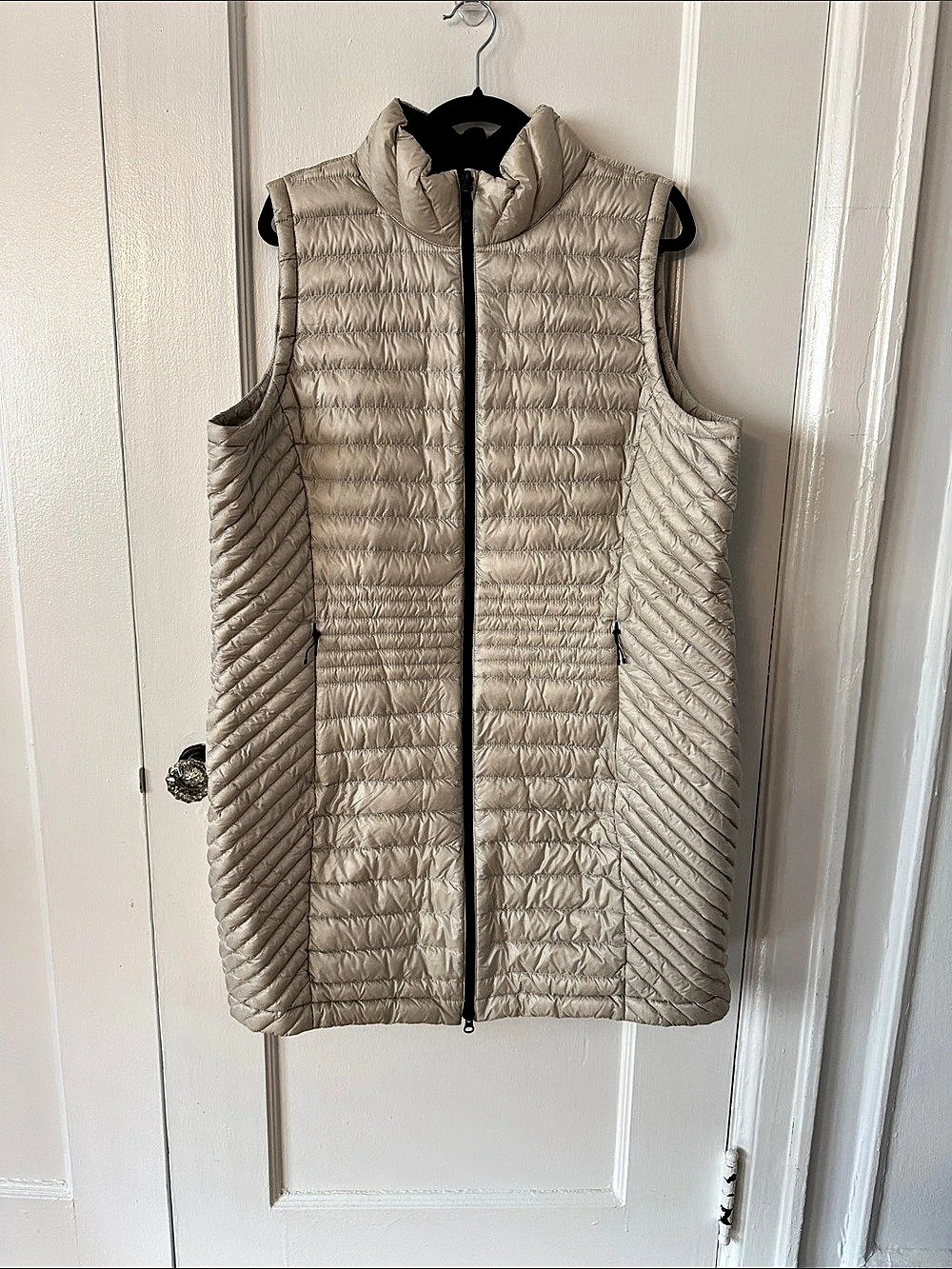 Duluth Trading Co Down Right Tunic Puffer Vest
